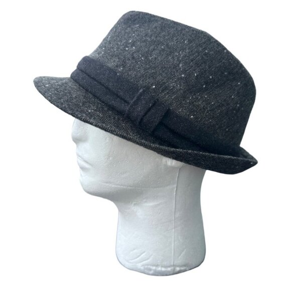 Goodfellow & Co. grey/black Dobby Fedora hat size L/XL - Picture 1 of 10